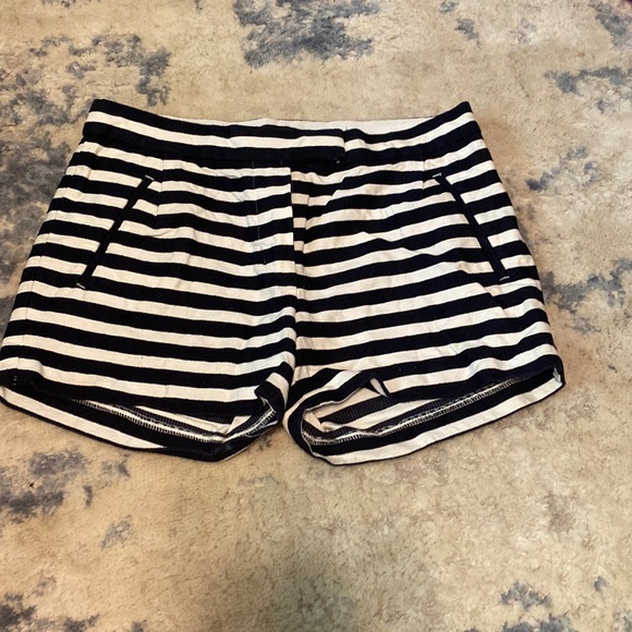 J. Crew Pants - J. Crew Black and White Striped Women’s Shorts